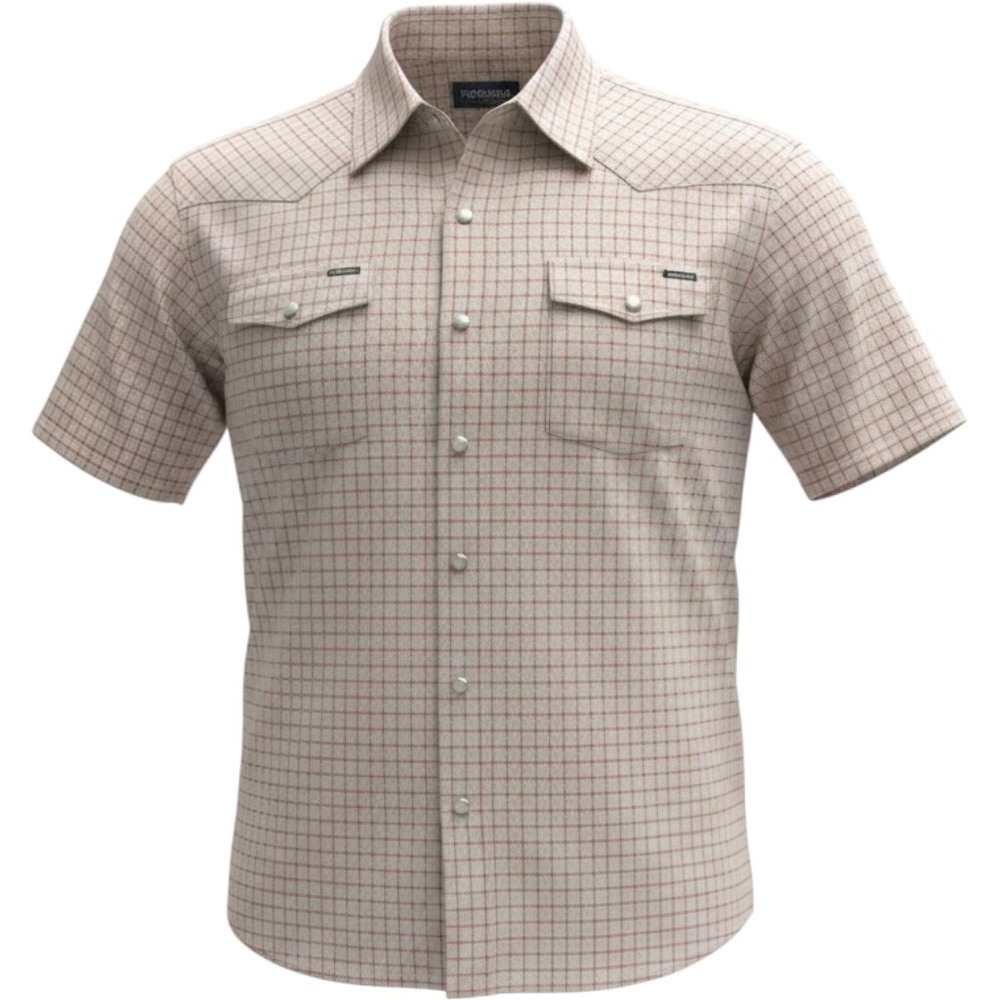 Poncho The Howdy Outdoors Western Fishing XXL Short Sleeve Pearl Snaps zz100